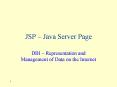JSP Java Server Page PowerPoint PPT Presentation