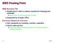 IEEE Floating Point PowerPoint PPT Presentation