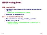 IEEE Floating Point