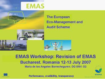 The European EcoManagement and Audit Scheme