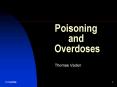 Poisoning and Overdoses PowerPoint PPT Presentation