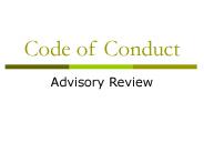 Code of Conduct