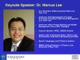 Keynote Speaker: Dr' Marcus Lee PowerPoint PPT Presentation