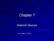 Network Devices