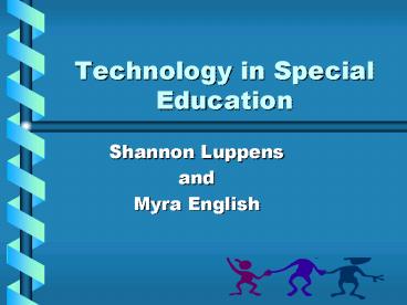 Technology in Special Education