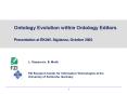 Ontology Evolution within Ontology Editors PowerPoint PPT Presentation