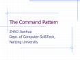 The Command Pattern PowerPoint PPT Presentation