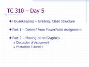TC 310 Day 5