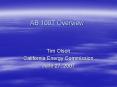 AB 1007 Overview PowerPoint PPT Presentation