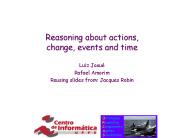 Reasoning about actions, change, events and time