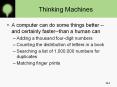 Thinking Machines PowerPoint PPT Presentation