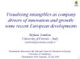 Visualising intangibles as company drivers of innovation and growth: some recent European developmen PowerPoint PPT Presentation