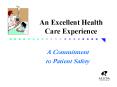 Patient Safety PowerPoint PPT Presentation