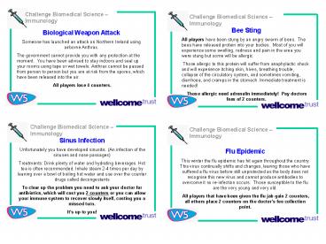 Biological Weapon Attack