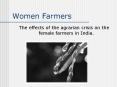 Women Farmers PowerPoint PPT Presentation