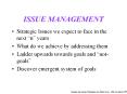 ISSUE MANAGEMENT PowerPoint PPT Presentation