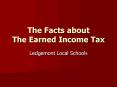 The Facts about The Earned Income Tax PowerPoint PPT Presentation