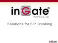Solutions for SIP Trunking PowerPoint PPT Presentation