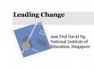 Leading Change