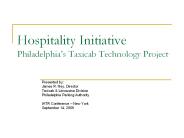 Hospitality Initiative Philadelphia