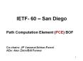 IETF-%2060%20 PowerPoint PPT Presentation
