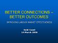 BETTER CONNECTIONS  PowerPoint PPT Presentation