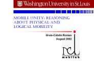 Mobile UNITY: Reasoning about Physical and Logical Mobility