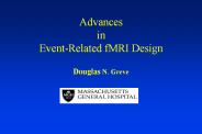 Advances in Event-Related fMRI Design