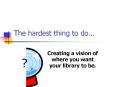The hardest thing to do... PowerPoint PPT Presentation