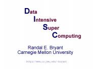 Data Intensive Super Computing