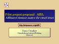 Pilot project proposal: AffiL Affiliated domain names for email trust PowerPoint PPT Presentation