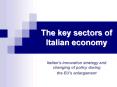 The key sectors of Italian economy PowerPoint PPT Presentation