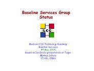 Baseline Services Group Status