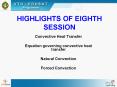 HIGHLIGHTS OF EIGHTH SESSION PowerPoint PPT Presentation