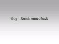 Gog Russia turned back PowerPoint PPT Presentation