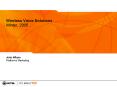 Wireless Voice Solutions Winter, 2005 PowerPoint PPT Presentation