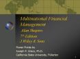 Multinational Financial Management Alan Shapiro 7th Edition J'Wiley PowerPoint PPT Presentation