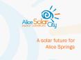 A solar future for Alice Springs PowerPoint PPT Presentation