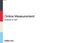 Online Measurement: PowerPoint PPT Presentation