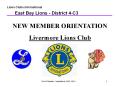 Lions Clubs International PowerPoint PPT Presentation