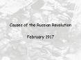 Causes of the Russian Revolution PowerPoint PPT Presentation