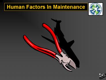 Human Factors In Maintenance Video Debrief