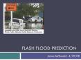 Flash Flood Prediction PowerPoint PPT Presentation