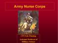 Army Nurse Corps PowerPoint PPT Presentation
