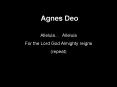 Agnes Deo PowerPoint PPT Presentation