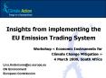 Insights from implementing the EU Emission Trading System PowerPoint PPT Presentation