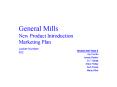 General Mills New Product Introduction Marketing Plan PowerPoint PPT Presentation