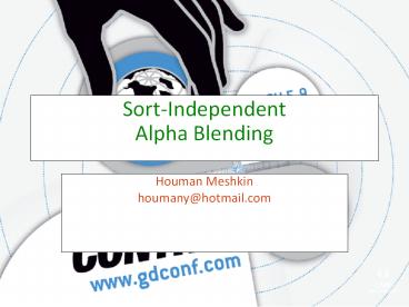 Sort-Independent Alpha Blending