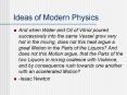 Ideas of Modern Physics PowerPoint PPT Presentation