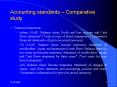 Accounting standards Comparative study PowerPoint PPT Presentation